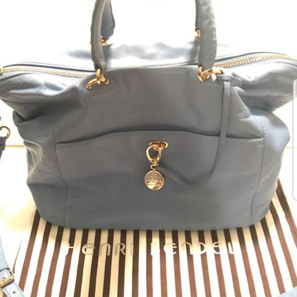 Calypso Blue Henri Bendel Satchel